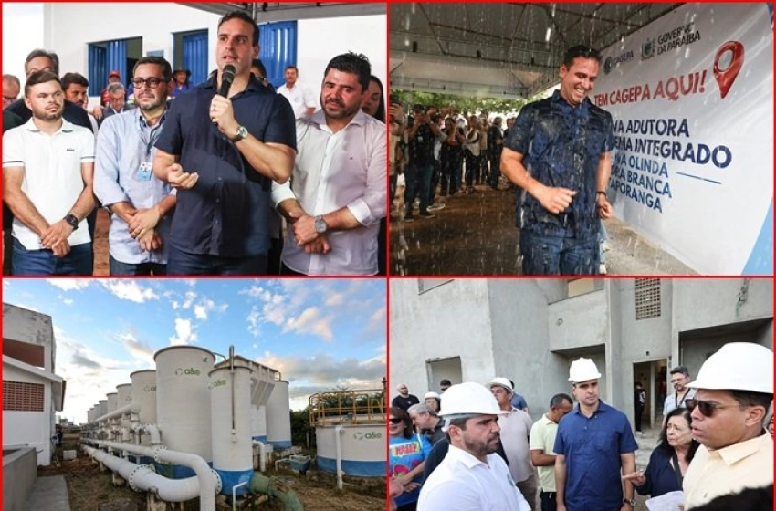 Imagem Entrega de nova adutora de Itaporanga