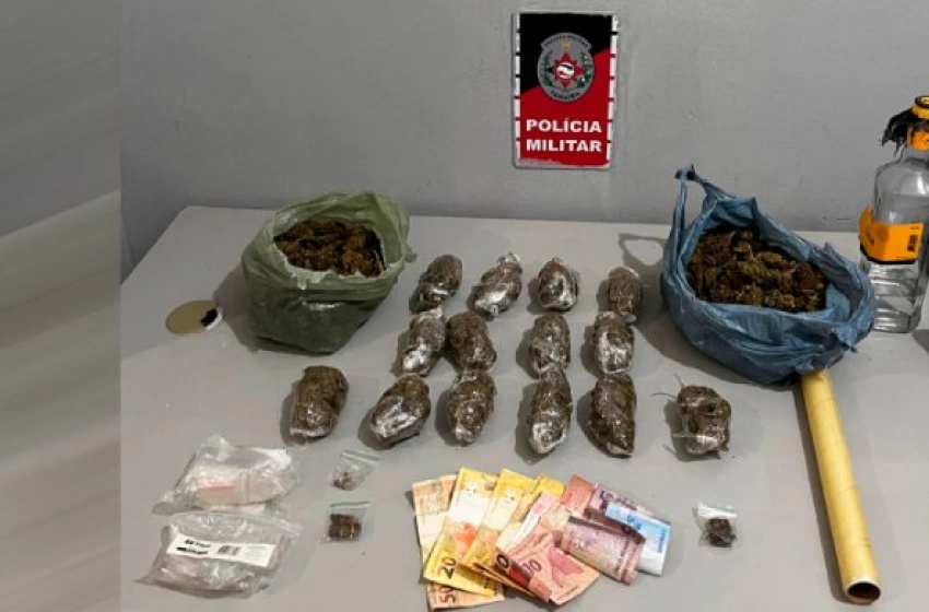 Imagem Prisão de dupla por tráfico de drogas