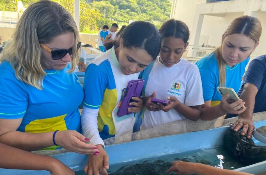 Imagem Visita técnica à Estação de Piscicultura da Sedap-PB em Itaporanga