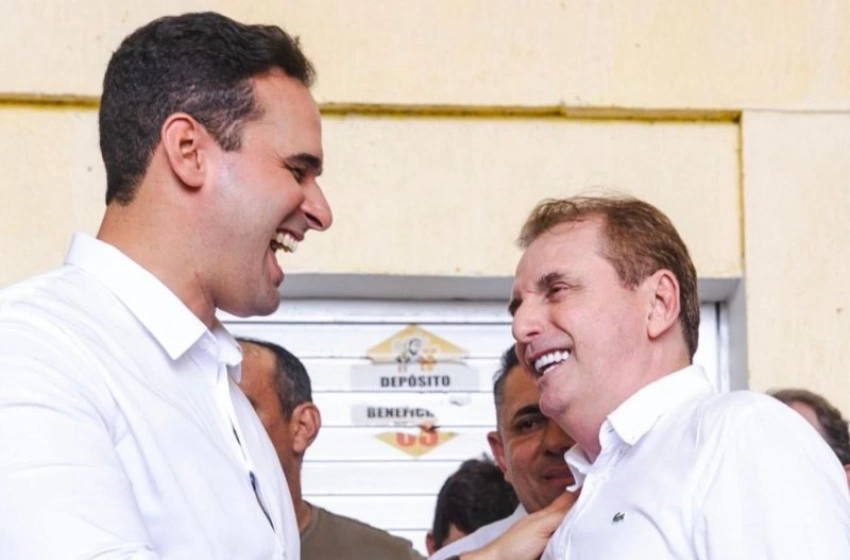 Imagem Deputado Estadual Chico Mendes e o Governador da Paraíba, Lucas Ribeiro 