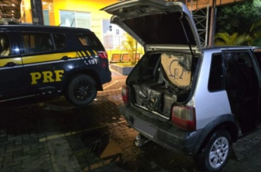 Imagem Cigarros contrabandeados apreendidos em ação da PRF