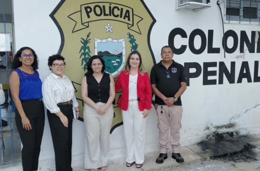 Imagem Inspeção na Colônia Penal Agrícola de Sousa