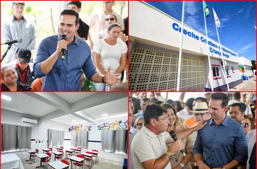 Imagem Entrega de creche da zona rural do município de Jericó