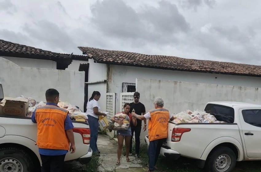Imagem Entrega de cestas básicas