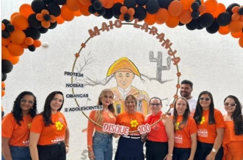 Imagem Maio Laranja reforça combate ao abuso e exploração sexual infantil em Vieirópolis