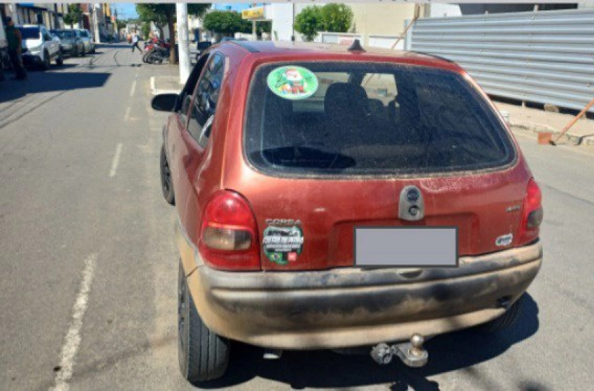 Imagem Veículo recuperado pela PRF na Paraíba