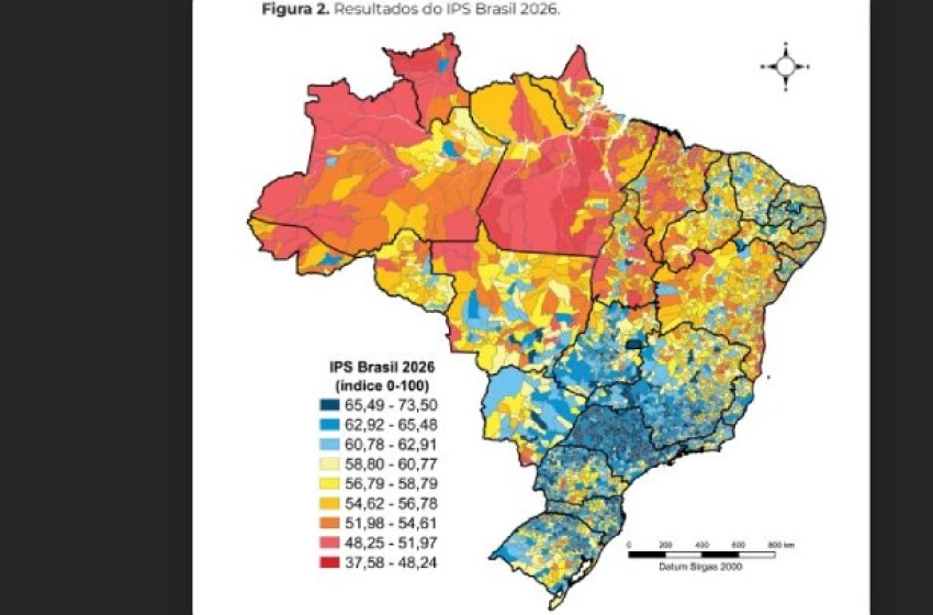 Imagem Índice de Progresso Social (IPS Brasil 2026)
