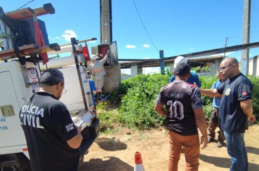 Imagem Polícia Civil prende suspeito de furto de energia elétrica