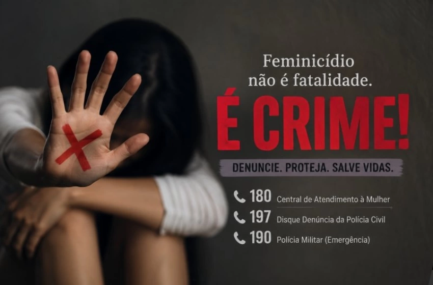 Imagem Números sob feminicidios na Paraiba