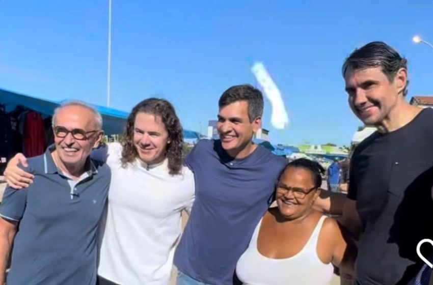Imagem Cicero, Vené, Diego e André Gadelha