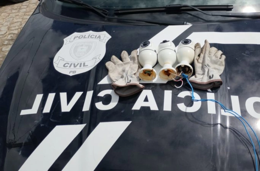 Imagem Três câmeras de monitoramento ligadas à organização criminosa, apreendidas pela Polícia Civil em João Pessoa 