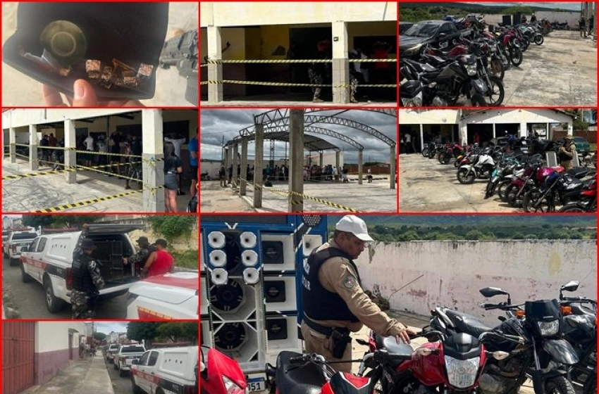 Imagem Megaoperação policial em Santa Cruz