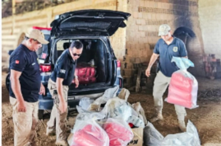 Imagem Incineração de mais de 130 quilos de drogas