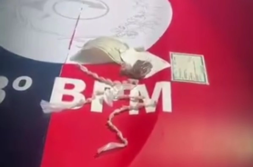 Imagem Drogas apreendidas em ação da PM