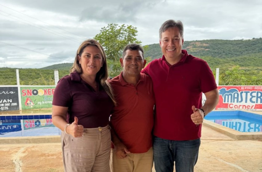 Imagem Corrinha Delfino, Marcos do Riacho do Meio e Júnior Araújo