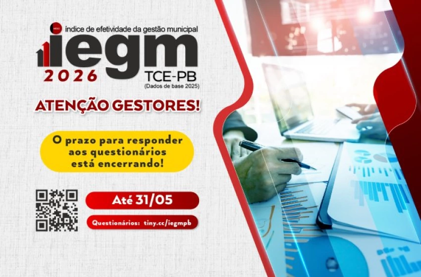 Imagem Prazo final do IEGM 2026