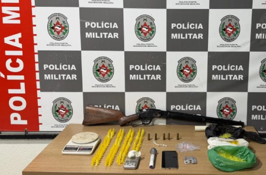 Imagem Prisão de homem por tráfico de drogas