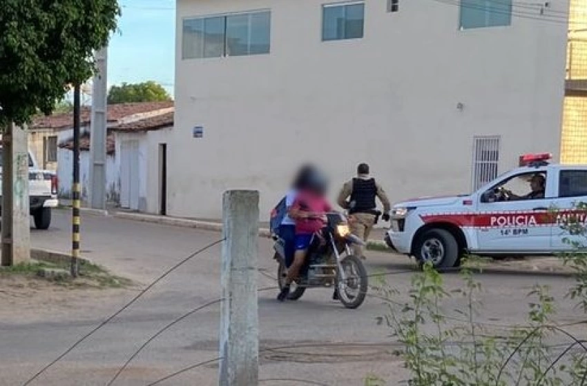 Imagem Imagem das proximidades do local onde ocorreu a tentativa de homicídio em Sousa.