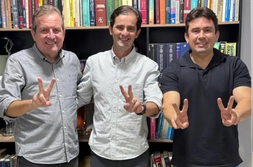 Imagem Tyrone, Dr. Joãozinho, e Helder Carvalho