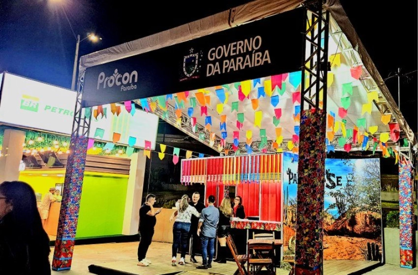 Imagem Procon-PB está participando da edição 2026 do Maior São João do Mundo, em Campina Grande