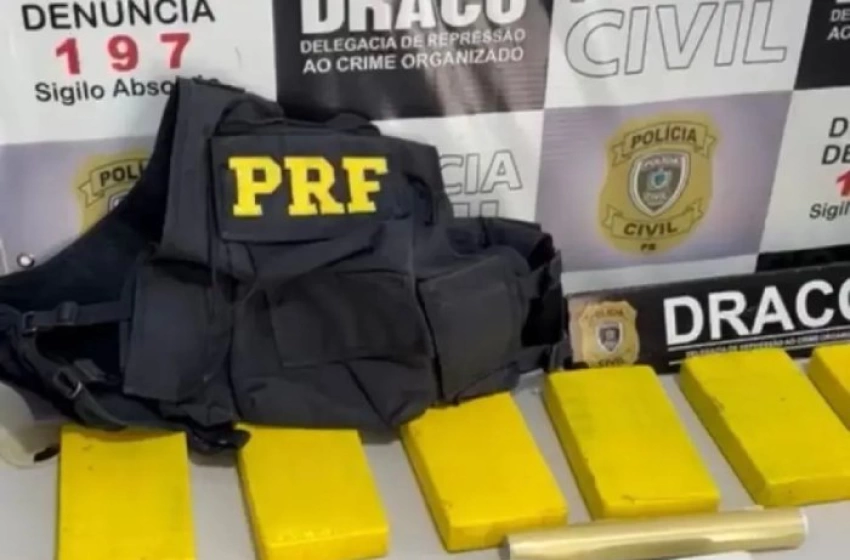 Imagem Drogas apreendidas em ação das Polícias, na Paraíba