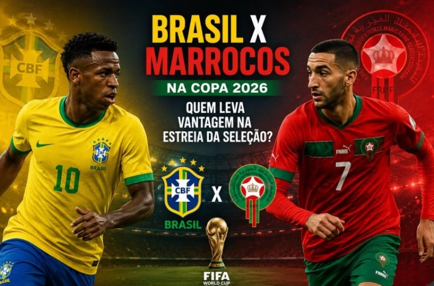 Imagem Brasil X Marrocos 