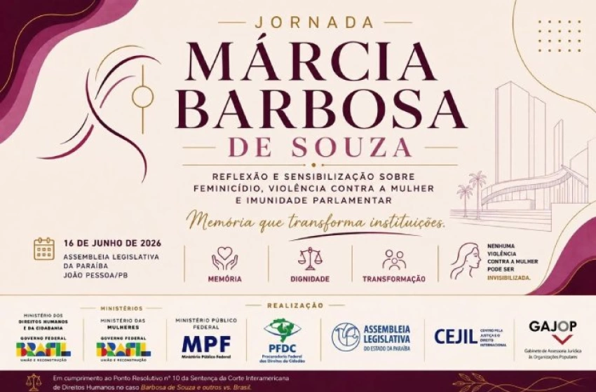 Imagem Jornada Márcia Barbosa na ALPB