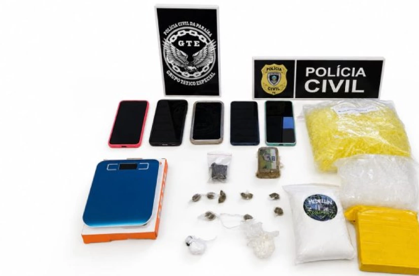 Imagem Material ilícito apreendido em ação da Polícia Civil
