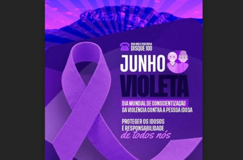 Imagem Campanha “Junho Violeta”