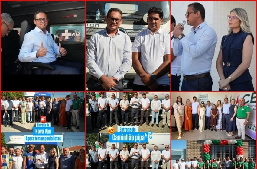 Imagem Inaugurações na cidade de Lastro