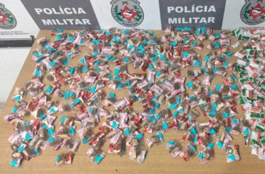 Imagem Drogas apreendidas pela polícia militar na Capital 