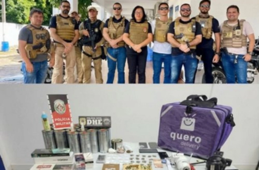 Imagem Apreensão de drogas na cidade de Patos