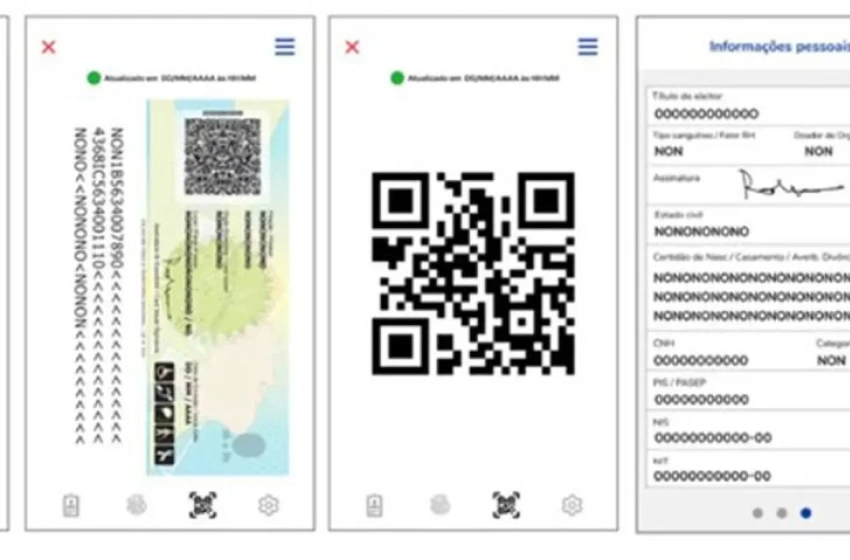 Imagem Versão digital da Carteira de Identidade Nacional (CIN)