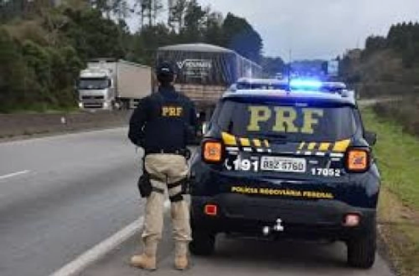 Imagem Fiscalização da Polícia Rodoviária Federal (PRF)