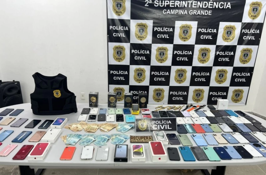 Imagem Polícia Civil deflagra operação contra receptadores de celulares