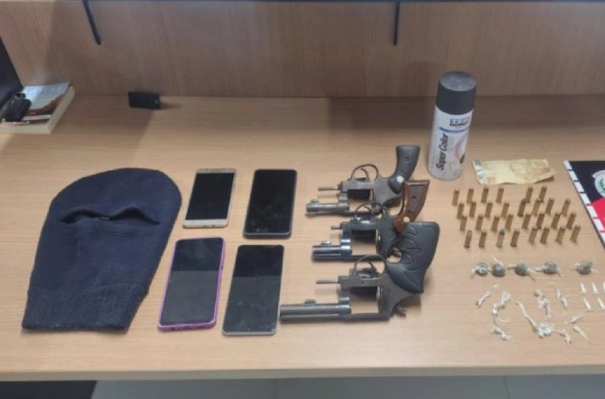 Imagem Apreensão de armas e drogas em Rio Tinto