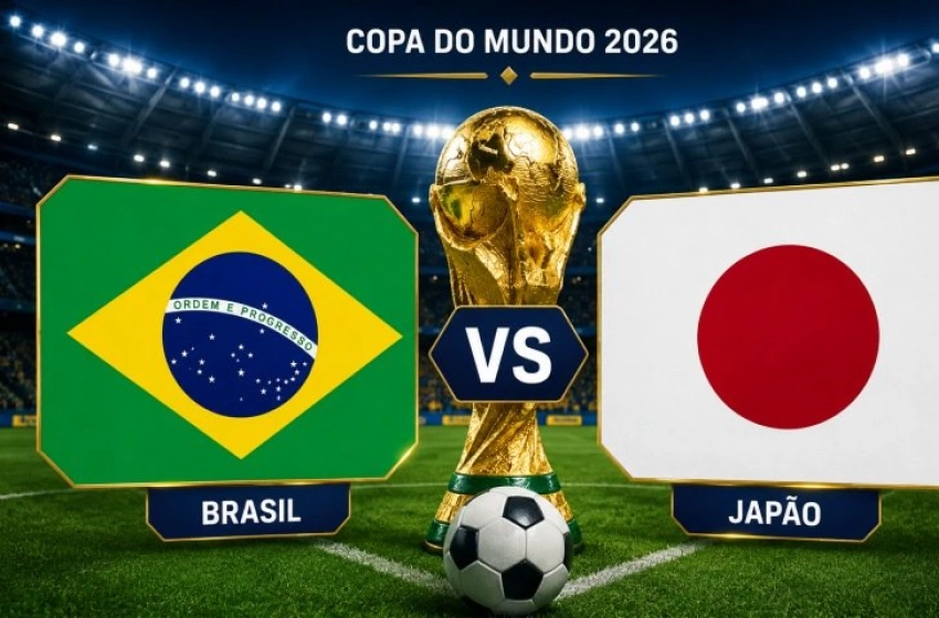 Imagem Brasil x Japão