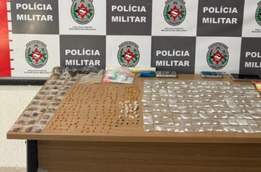 Imagem Prisão de suspeito por tráfico de drogas