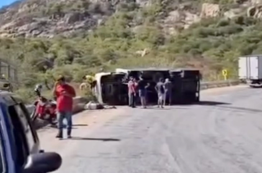 Imagem Acidente na Serra de Teixeira 