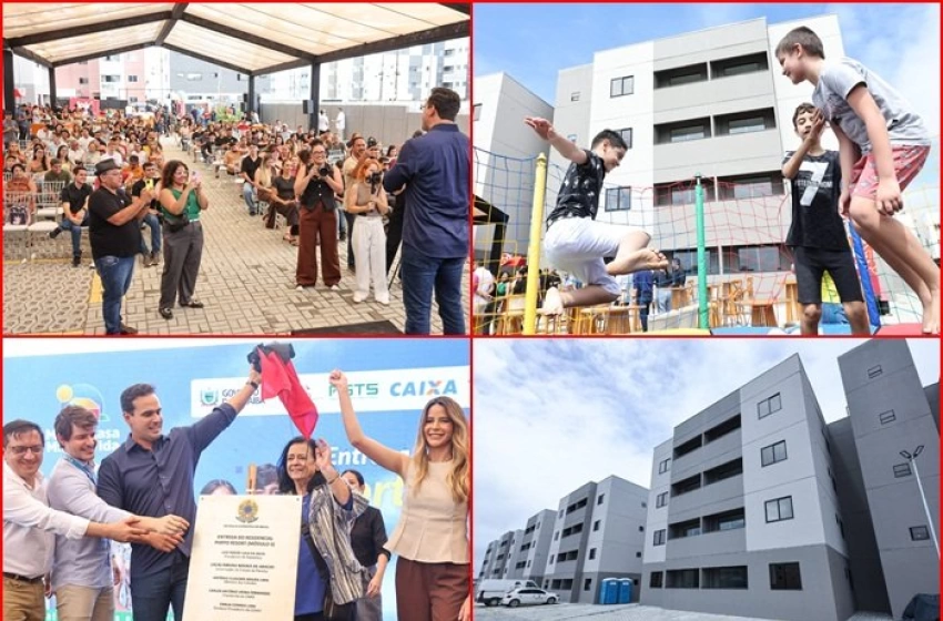 Imagem Entrega de residencial para atender 192 famílias