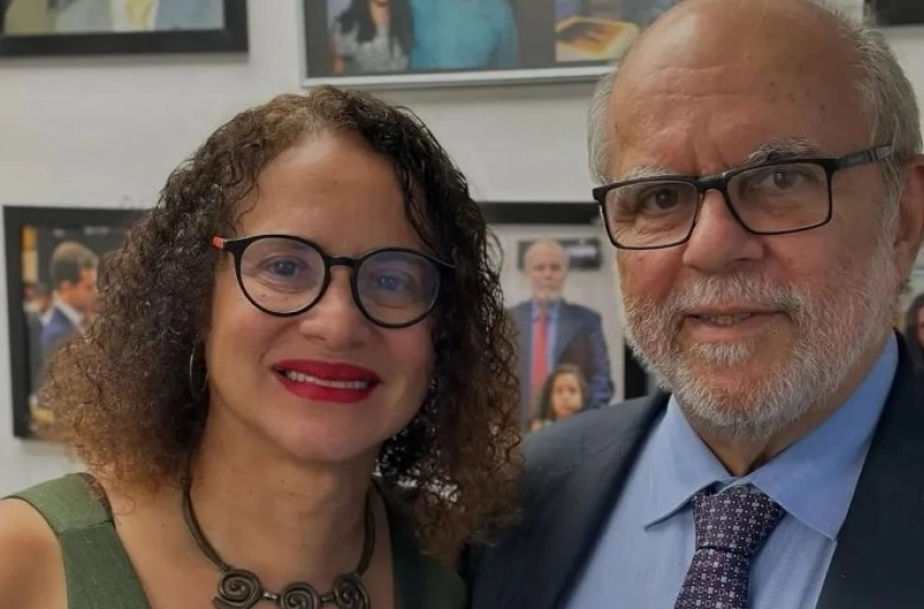 Imagem Waldermar Borges, e Luciana Santos