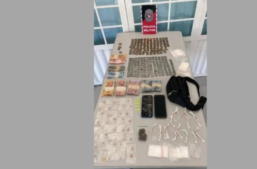 Imagem Drogas apreendidas pela polícia militar em Princesa Isabel 