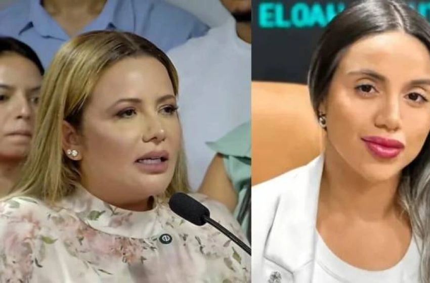 Imagem Prefeita Tacyana e presidente da Câmara, Jays de Nita