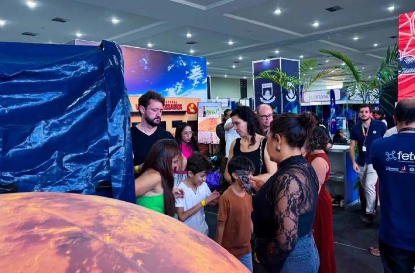Imagem A Fetech 2026 contou com mais de 100 espaços expositivos 