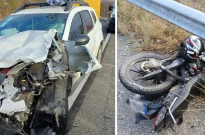 Imagem Imagens do acidente na BR 230 no município de Santa Luzia 