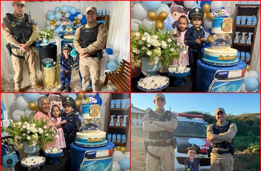 Imagem Aniversário de 3 anos do pequeno Antonny Rae