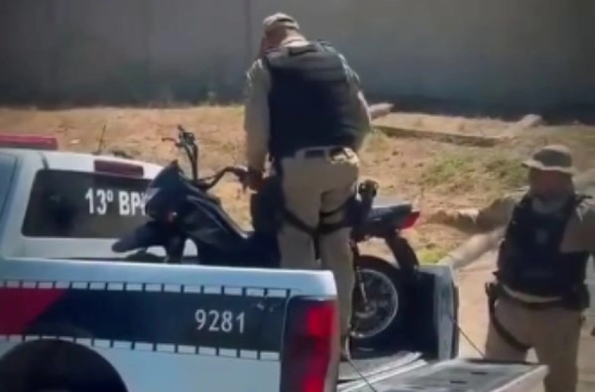 Imagem Apreensão de motocicleta roubada