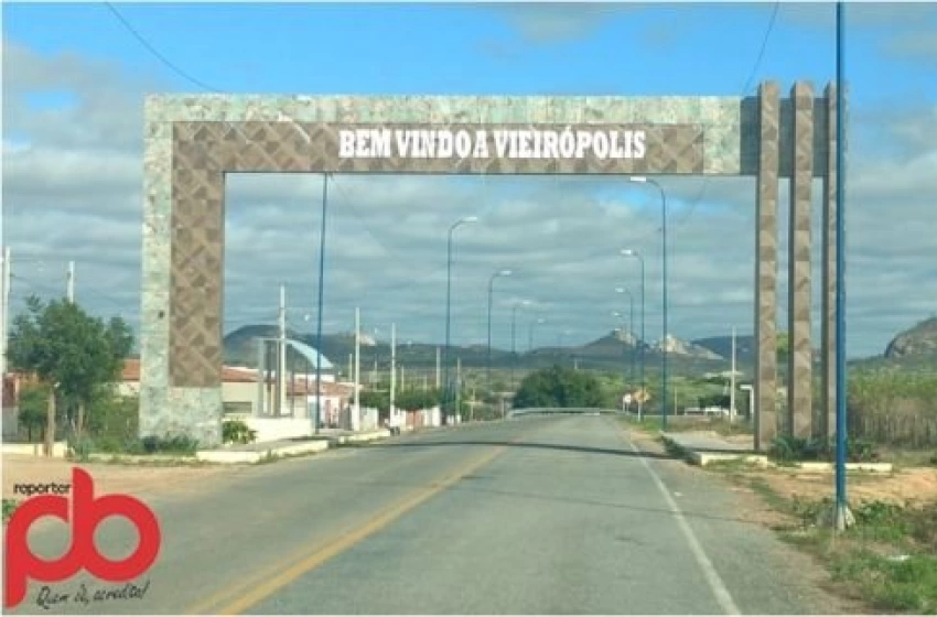 Imagem Entrada do município de Vieirópolis 