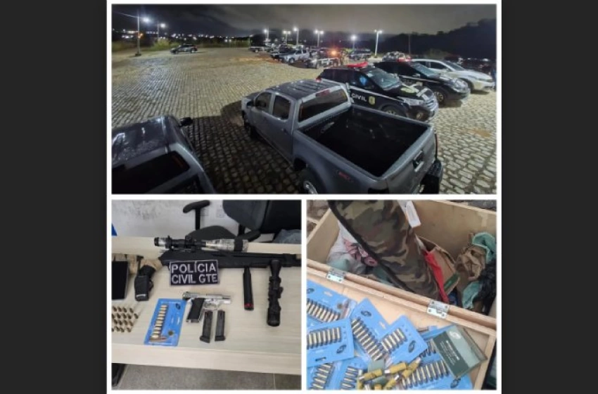 Imagem Operação Purgatio deflagrada pela Polícia Civil