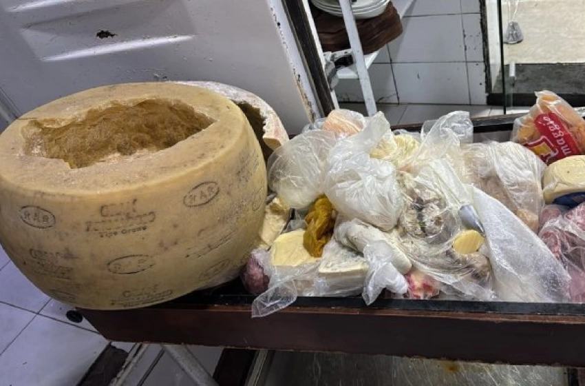 Imagem Alimentos vencidos, estragados e sem identificação de validade